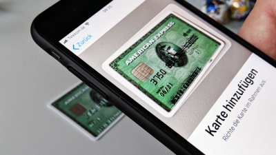 Kreditkarte in Apple Pay